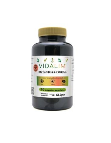 VIDALIM OMEGA 3 DHA 250mg. 60cap.