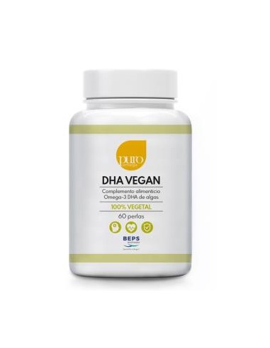 NATURAL DHA vegan 60perlas PURO OMEGA