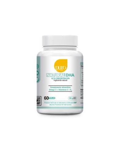 NATURAL DHA alta concentracion 60perlas PURO OMEGA