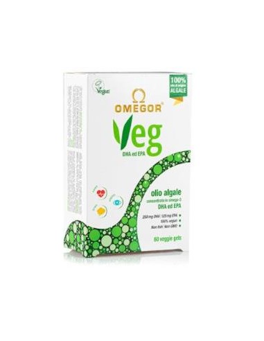 OMEGOR VEG omega 3 vegetal 60cap. UGA NUTRACEUTICALS