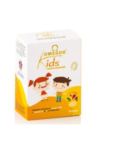 OMEGOR KIDS masticable 60cap. UGA NUTRACEUTICALS