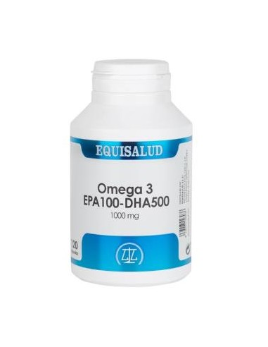 OMEGA 3 DHA alto contenido EPA100-DHA500 120cap. EQUISALUD