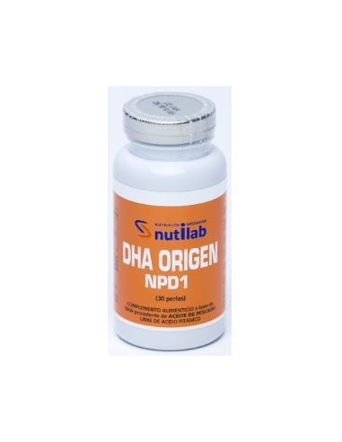 DHA ORIGEN NPD1 30perlas NUTILAB