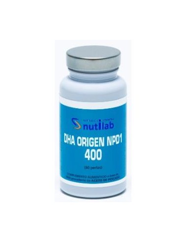 DHA ORIGEN NPD1 400mg. 60perlas NUTILAB