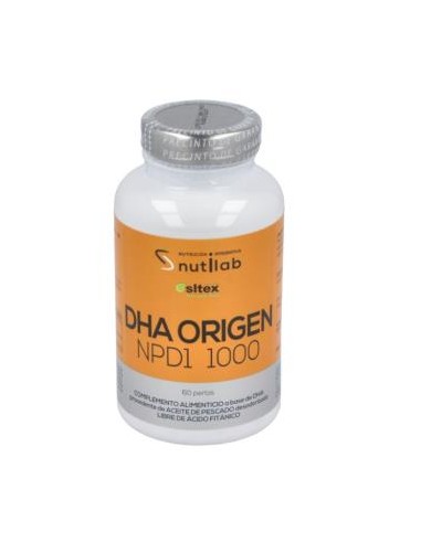 DHA ORIGEN NPD1 60perlas NUTILAB