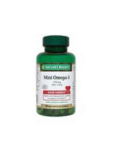 MINI OMEGA 3 450mg EPA/DHA 60cap. NATURES BOUNTY