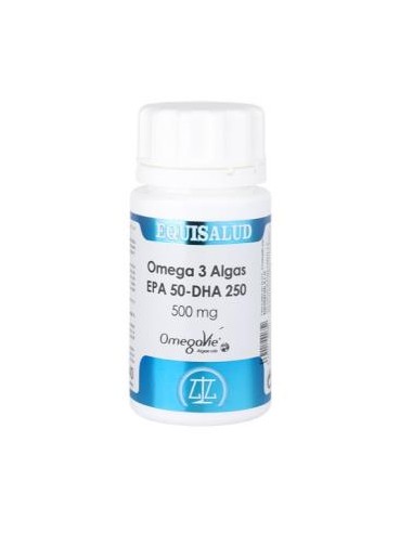 OMEGA 3 ALGAS EPA 50-DHA 250 500mg 40perlas EQUISALUD