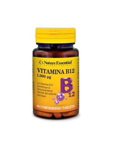 VITAMINA B12 1000mcg 60comp. NATURE ESSENTIAL