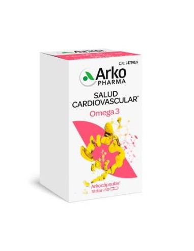 ACEITE DE PESCADO OMEGA 3 50arkocapsulas ARKOPHARMA