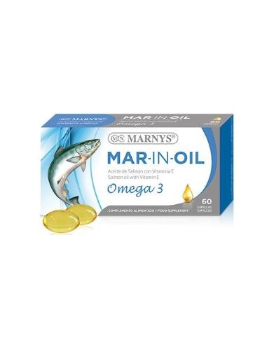 MAR IN OIL (aceite de salmon 500mg) 60perlas MARNYS