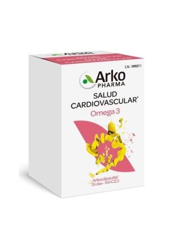 ACEITE DE PESCADO OMEGA 3 100arkocapsulas ARKOPHARMA