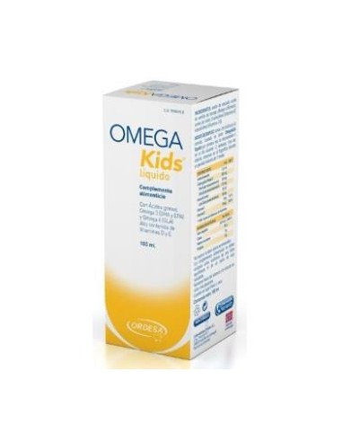 OMEGAKIDS EMULSION sabor limon 100ml. ORDESA COMPLEMENTOS