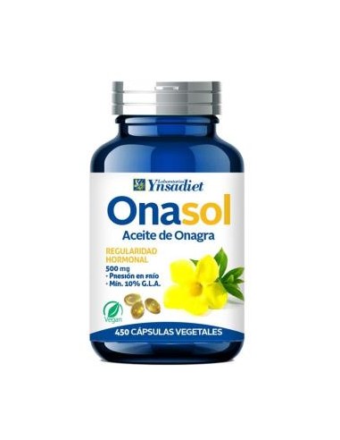 ONASOL onagra 500mg+VIT.E 10mg 450 perlas YNSADIET