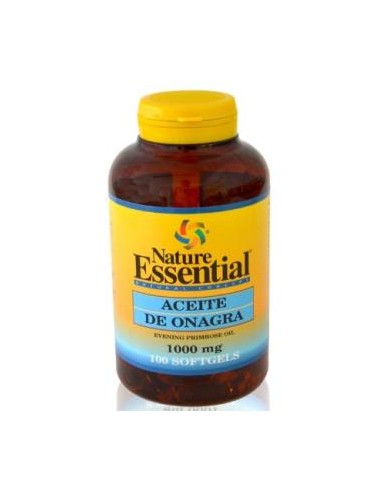 ACEITE DE ONAGRA 1000mg. (10% GLA) 100perlas NATURE ESSENTIAL