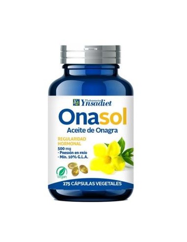 ONASOL onagra 500mg+VIT.E 10mg 275 perlas YNSADIET