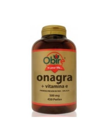 ACEITE DE ONAGRA 500mg. 450perlas OBIRE