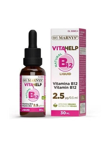 VITAMINA B12 liquida 30ml. MARNYS