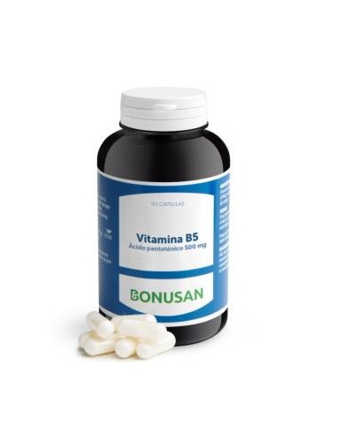 VITAMINA B-5 PANTOTENICO 90cap. BONUSAN