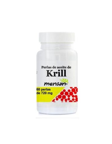 ACEITE DE KRILL 720mg 60perlas. MENSAN