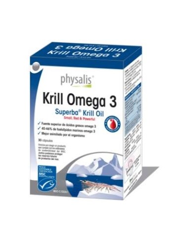 KRILL OMEGA 3 60cap. PHYSALIS