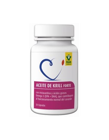 ACEITE DE KRILL FORTE 50cap. SG RAAB VITALFOOD