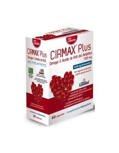 CIRMAX (krill oil) 590mg. 60perlas NATURE ESSENTIAL