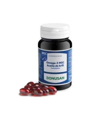 OMEGA 3 MSC aceite de kril 60cap. BONUSAN