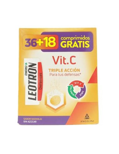 LEOTRON VIT C 36comp.+18comp. de regalo