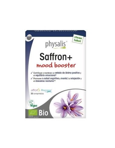 SAFFRON + 30comp. BIO VEGAN PHYSALIS