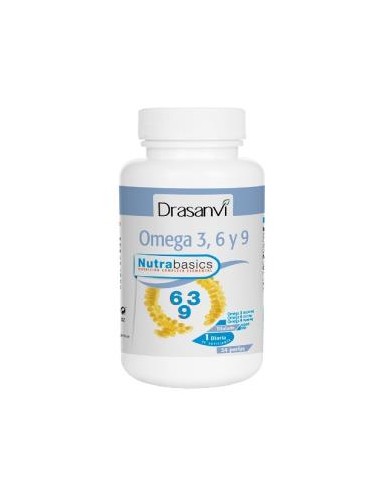 NUTRABASICS OMEGA 3-6-9 24perlas DRASANVI