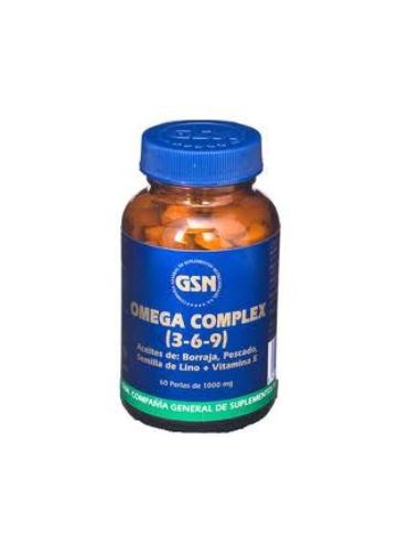 OMEGA complex 3 6 9 60perlas GSN