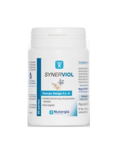 SYNERVIOL 60perlas NUTERGIA