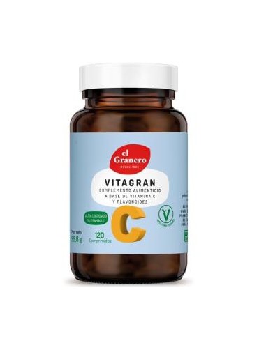 VITAGRAN C (VIT.C FORTE + BIOFLAV.750mg.) 120comp. EL GRANERO