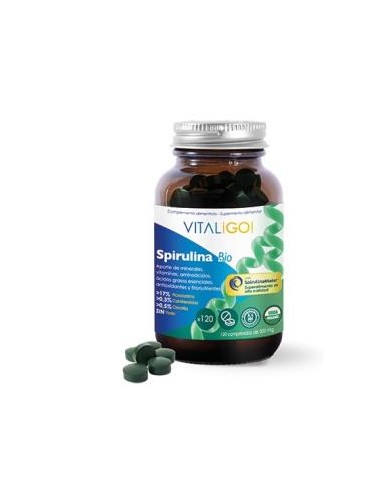 VITAL GO SPIRULINA BIO 500mg 120comp. HERBORA