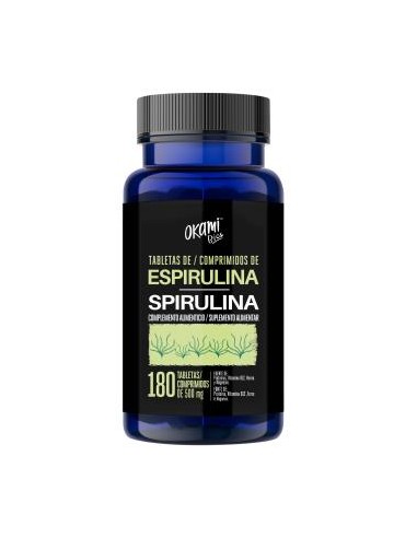 SPIRULINA 500mg 180comp.BIO SG VEGAN OKAMI BIO