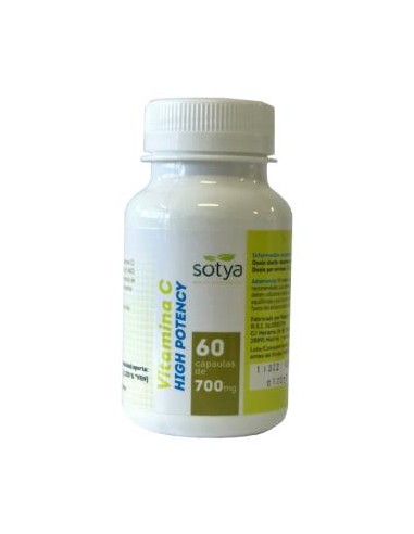 VITAMINA C HIGH POTENCY 60cap. SOTYA