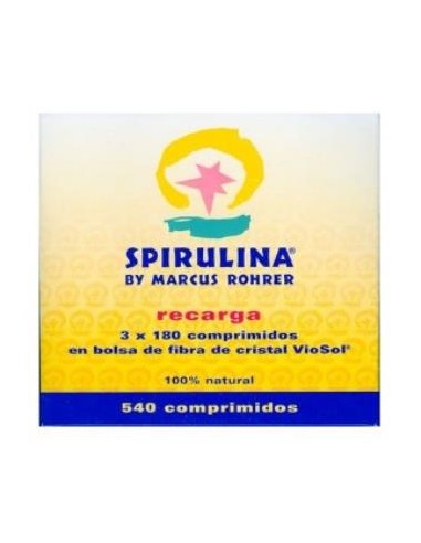 SPIRULINA RECARGA 540comp. MARCUS ROHRER