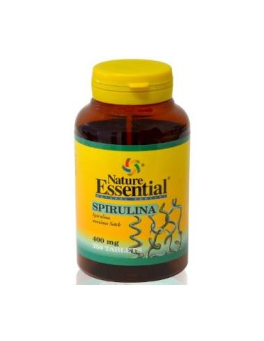 ESPIRULINA 400mg. 250comp. NATURE ESSENTIAL