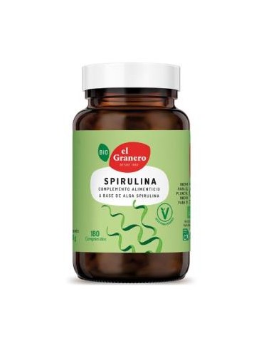 ESPIRULINA BIO 180comp. EL GRANERO