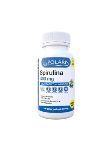 SPIRULINA 400mg. 100comp. POLARIS