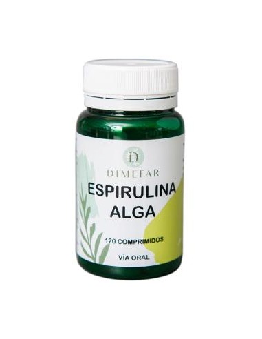 SPIRULDIN SPIRULINA (algas de Mexico)450mg. 120com DIMEFAR