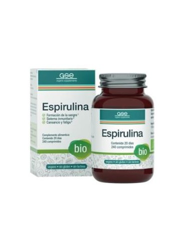 ESPIRULINA 240comp. BIO VEGAN GSE