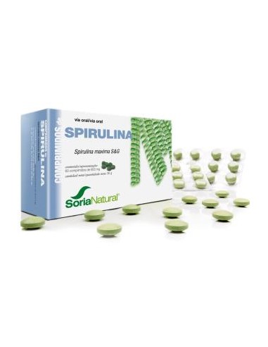 SPIRULINA 60comp. SORIA NATURAL