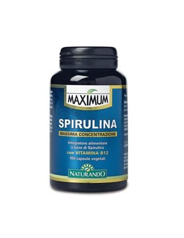 MAXIMUM SPIRULINA 100cap. NATURANDO