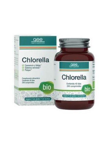 CHLORELLA 240comp. BIO VEGAN GSE