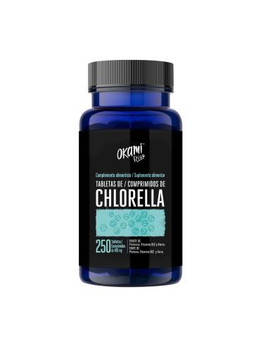 CHLORELLA 500mg 250comp. BIO SG VEGAN OKAMI BIO