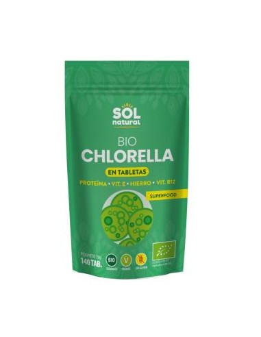 CHLORELLA 140comp. BIO SOLNATURAL