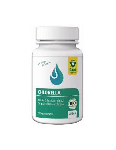 ALGA CHLORELLA 200comp. BIO SG VEGAN RAAB VITALFOOD