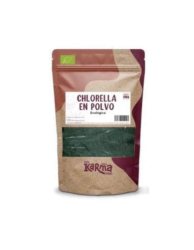 CHLORELLA en polvo 200gr. ECO SG VEGAN KARMA