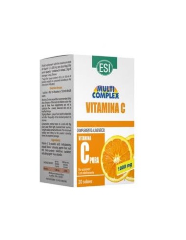 VITAMINA C 1000mg 20sbrs TREPATDIET-ESI